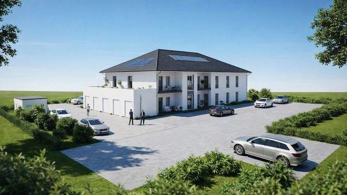 Blick von der Straße