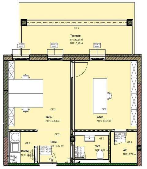 Mettlach Büros, Büroräume, Büroflächen 