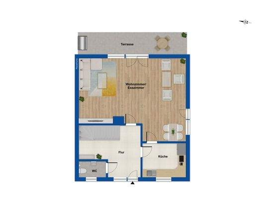 Grundriss Erdgeschoss