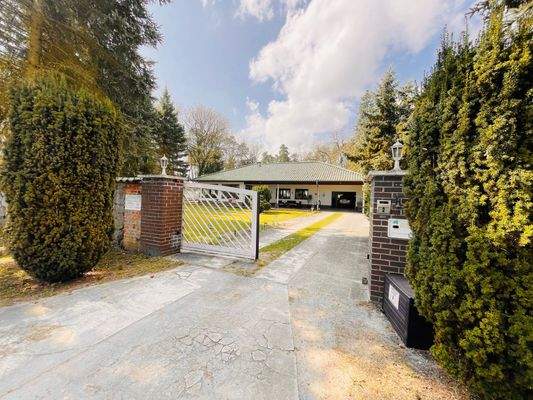 Blick in Richtung Ein/Ausgangsbereich