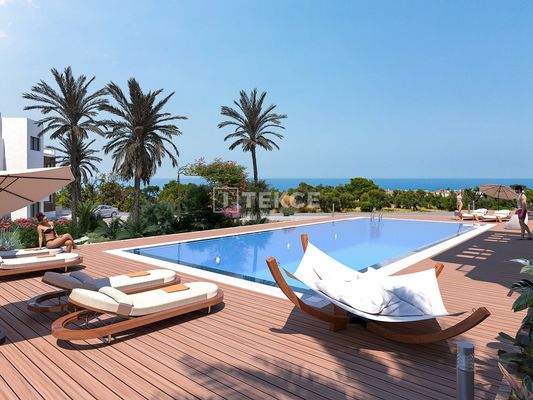 Seaview Apartments Close to Golf Courses in Girne Karaağaç