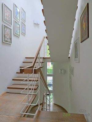 stilvoller Treppenaufgang