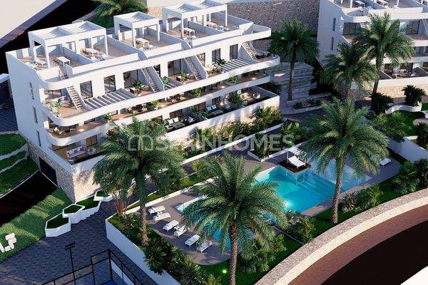 Elegant Apartments Near the Golf Courses in Finestrat