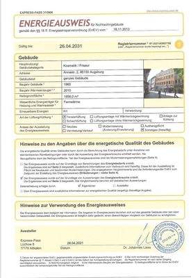 Energieausweis