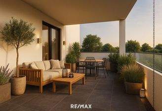 Visualisierung Balkon