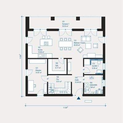 Grundriss veränderbar