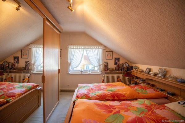 Schlafzimmer im Dachgeschoss