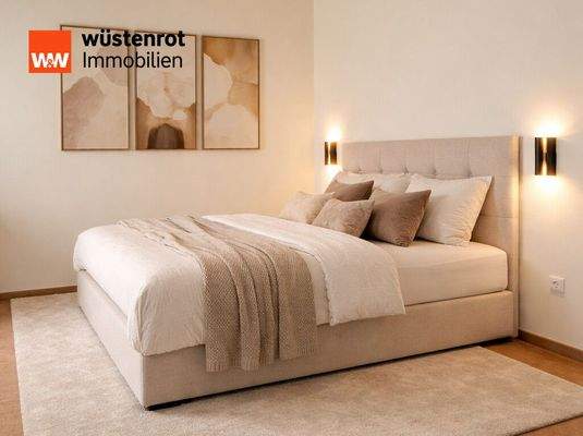 Gartengeschoss Schlafzimmer