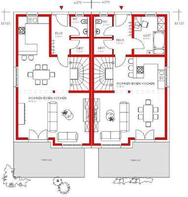 Grundriss Erdgeschoss