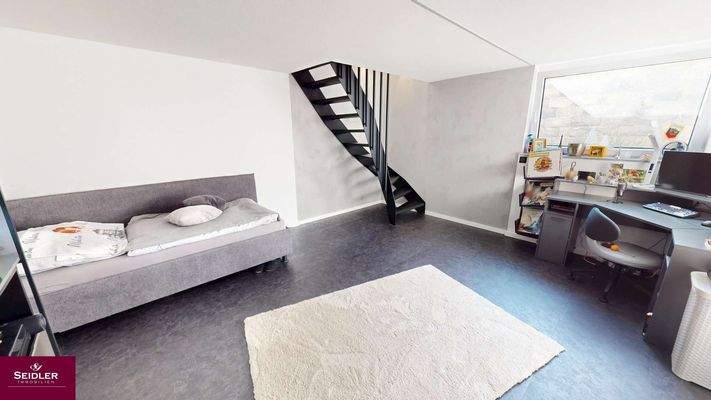 Zimmer 4 in der unteren Etage