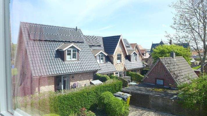 Ausblick aus dem Schlafzimmer