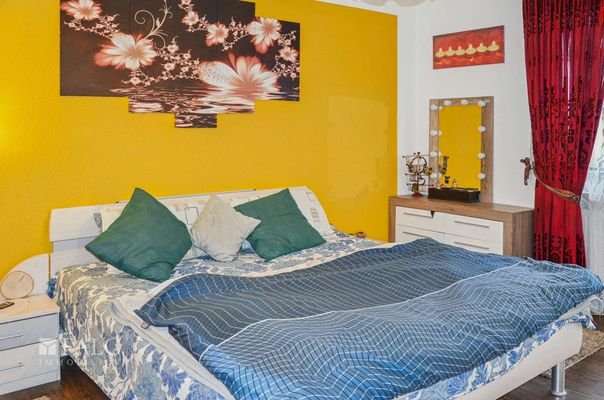 Schlafzimmer Erdgeschoss – gemütlich & ruhig