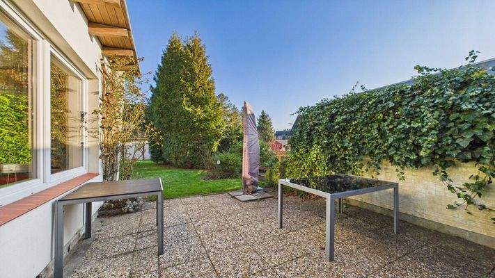 Herrliche Südterrasse