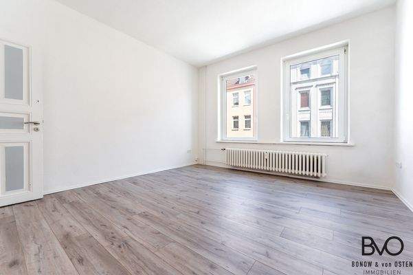 Hohe Decken in den Zimmern