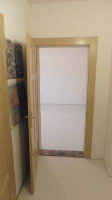 Flur mit Blick ins Wohnzimmer