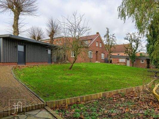 Garten mit Schuppen je Wohnung