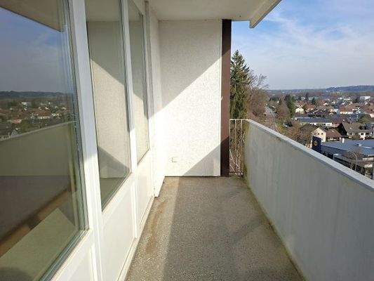 Balkon östlich ausgerichtet mit Panoramablick