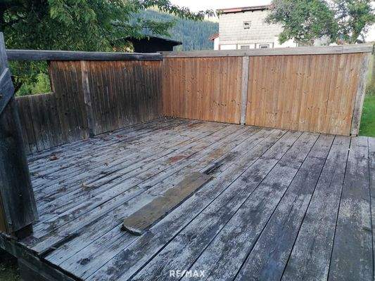 Holzterrasse