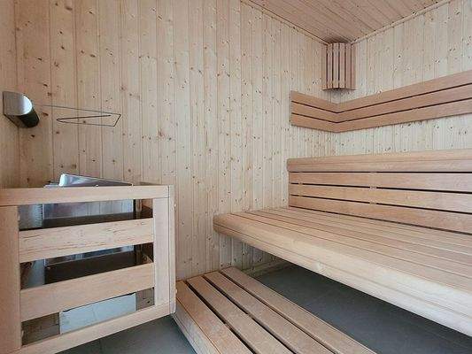 Sauna im Dachgeschoss