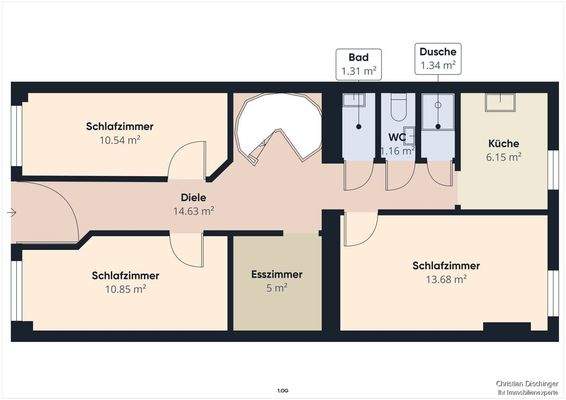 Grundriss Erdgeschoss