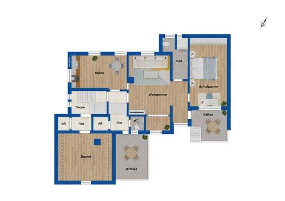 Grundriss - Obergeschoss