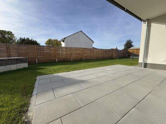 Terrasse Süd-West Ausrichtung