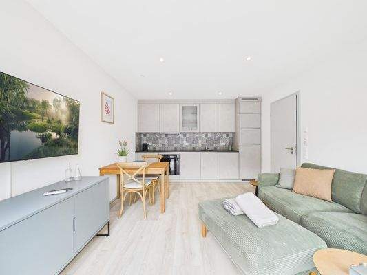 Wohnbereich mit Küche