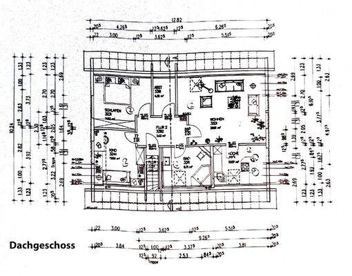 Grundriss Dachgeschoss