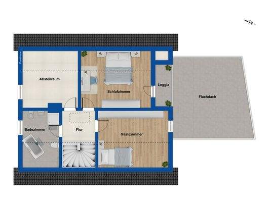 Grundriss - Obergeschoss