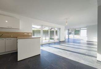 offener Wohn-, Essbereich