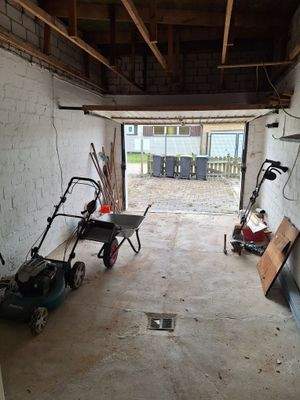 Garage, Innanansicht