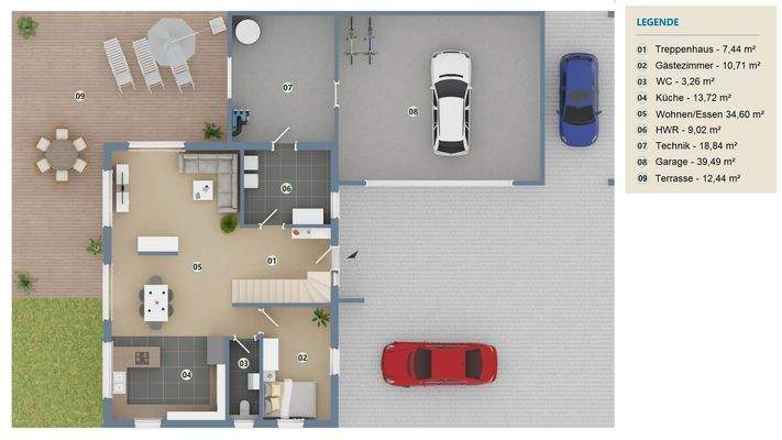 Grundriss Erdgeschoss