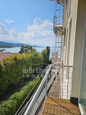 der SEEblick vom Südbalkon aus