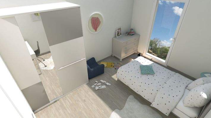 Kinderzimmer - Visualisierung