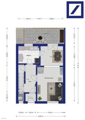 Grundriss Erdgeschoss