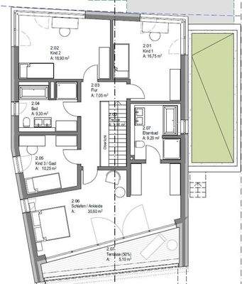 WestVillen View 35 - Grundriss OG