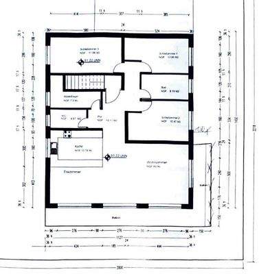 Grundriss Obergeschoss