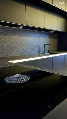 Küche mit Bora Ceranfeld