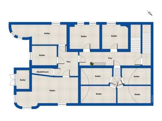 Grundriss Keller