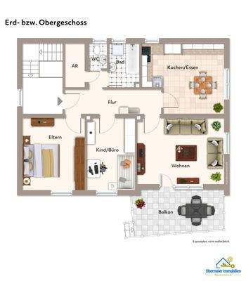 Erd- und Obergeschoss