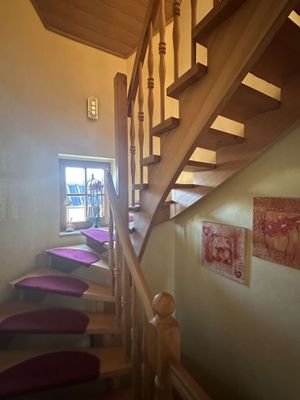 Treppe zum OG