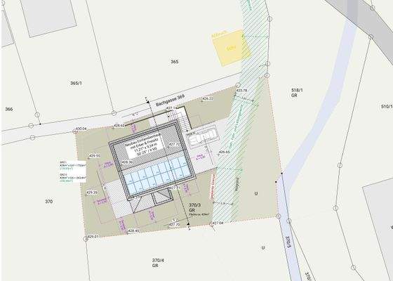 Freiflächenplan Flst. 370-3