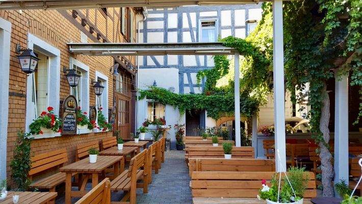 Biergarten Ansicht 2