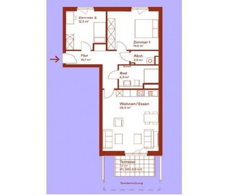 Grundriss WHG19