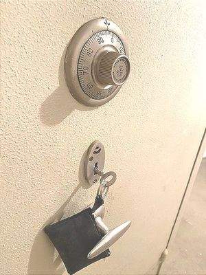 Stahltresor im Kellergeschoss