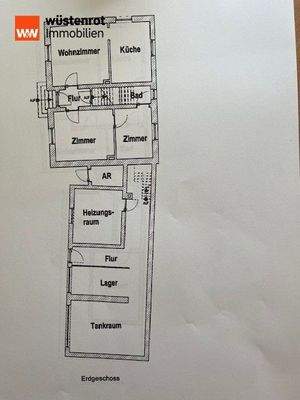 Grundriß Erdgeschoß