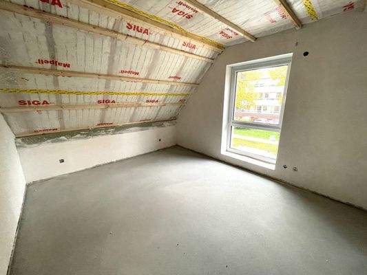 Elternschlafzimmer im Dachgeschoss 10.2025