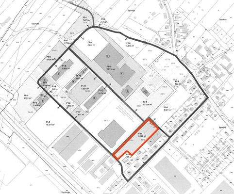 Lageplan freifläche