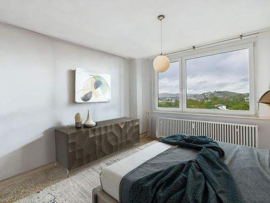 Schlafzimmer (gestaged)