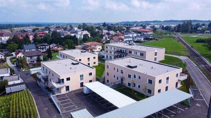 Luftaufnahme Wohnanlage